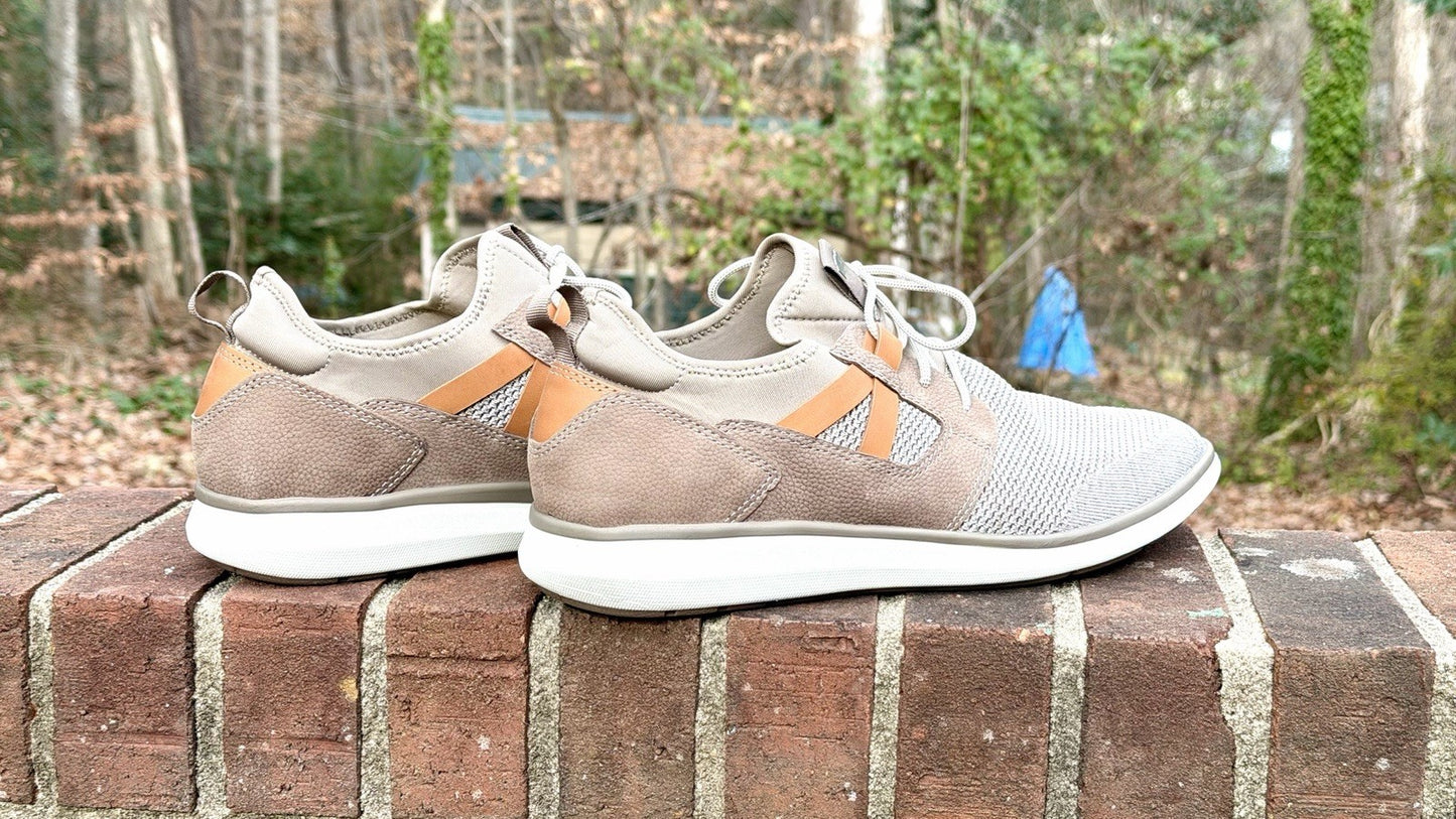 Florsheim Venture Knit Plain Toe Sneaker / Men’s Size 13W / Mushroom/ Worn Once!
