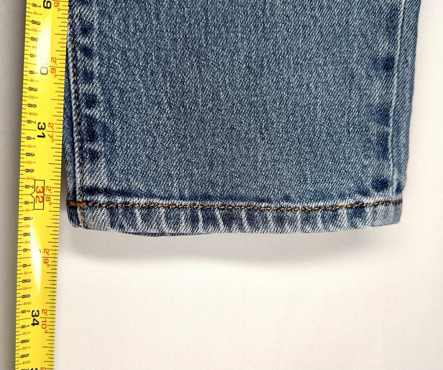Diesel Jeans Distressed 2019 D-Strukt Mens 34x32 Slim Blue Cotton Blend Denim