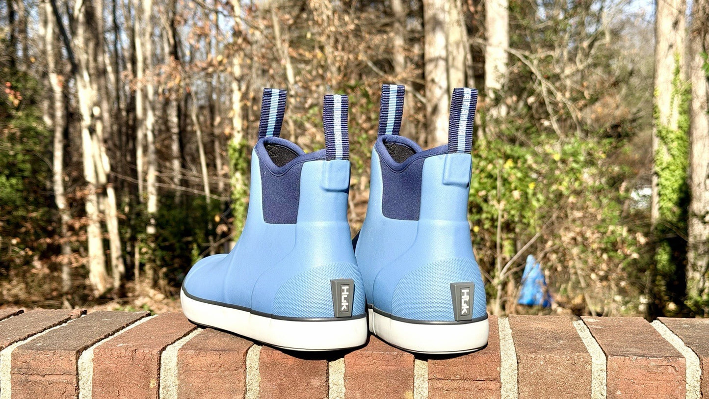 Huk Fishing Boots Rogue Wave Mens Size 9 Blue / Sargasso Sea H8021007-409 NWOB