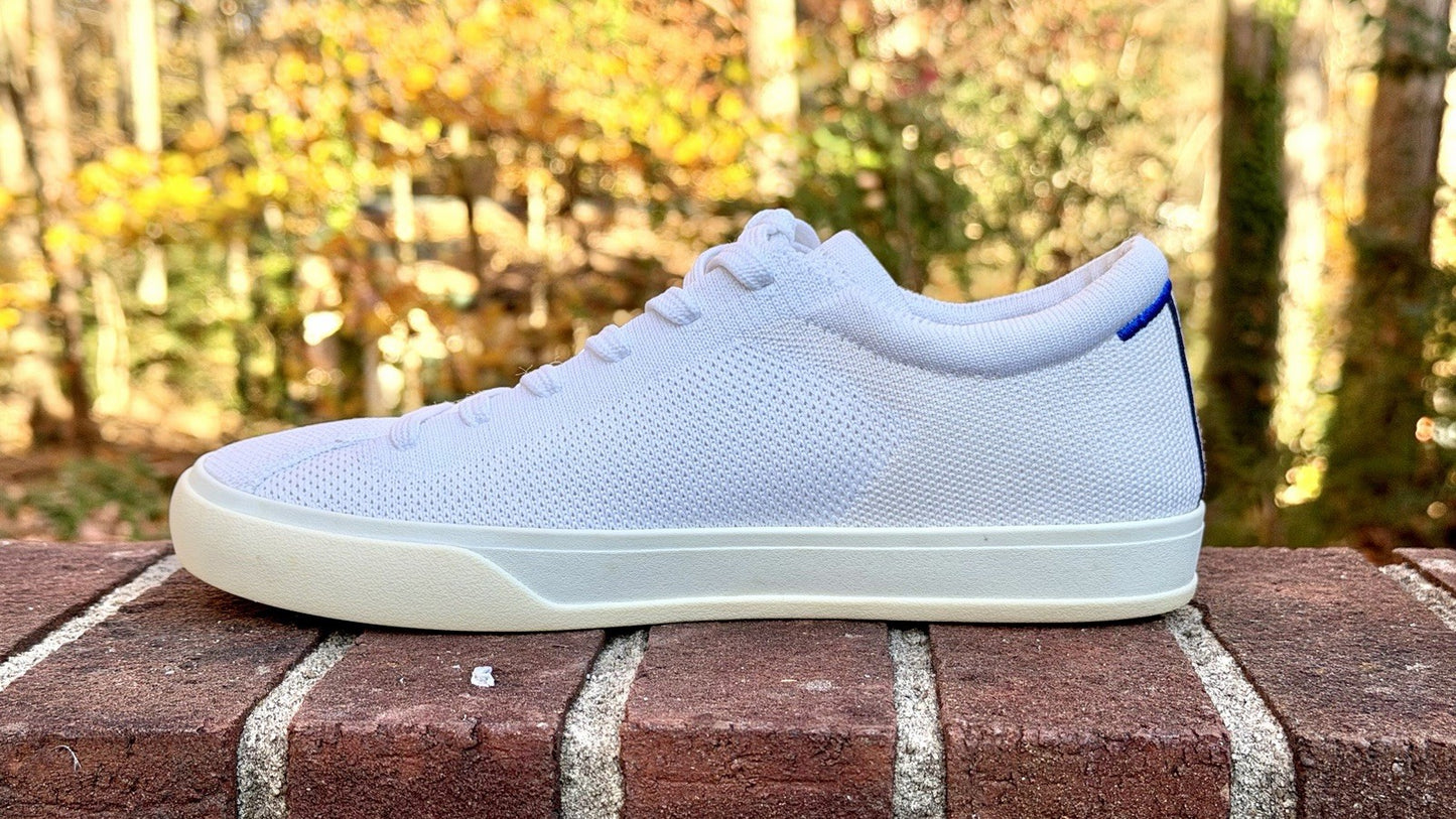 Rothy’s Bright White 038-017 The Lace Up Sneaker New US Women 7.5