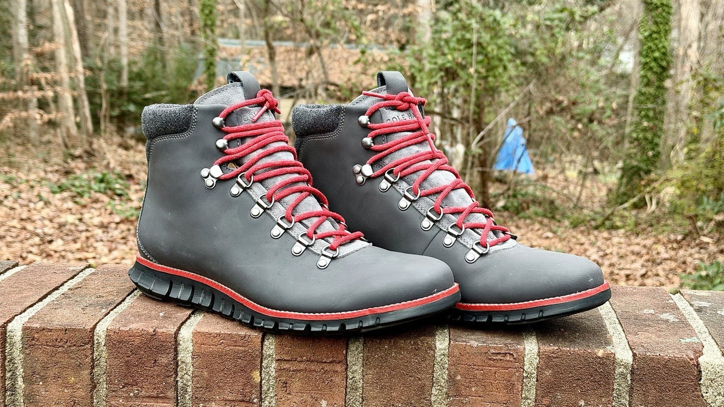 COLE HAAN ZERØGRAND Men's Size 11 Leather Water Resistant Hiking Boots $150 New