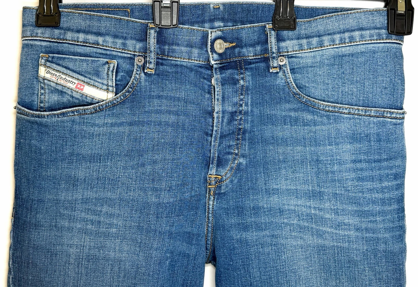 Mens Diesel 2005 D-FINING 09D45 Stretch Tapered Blue Jeans W32 L28