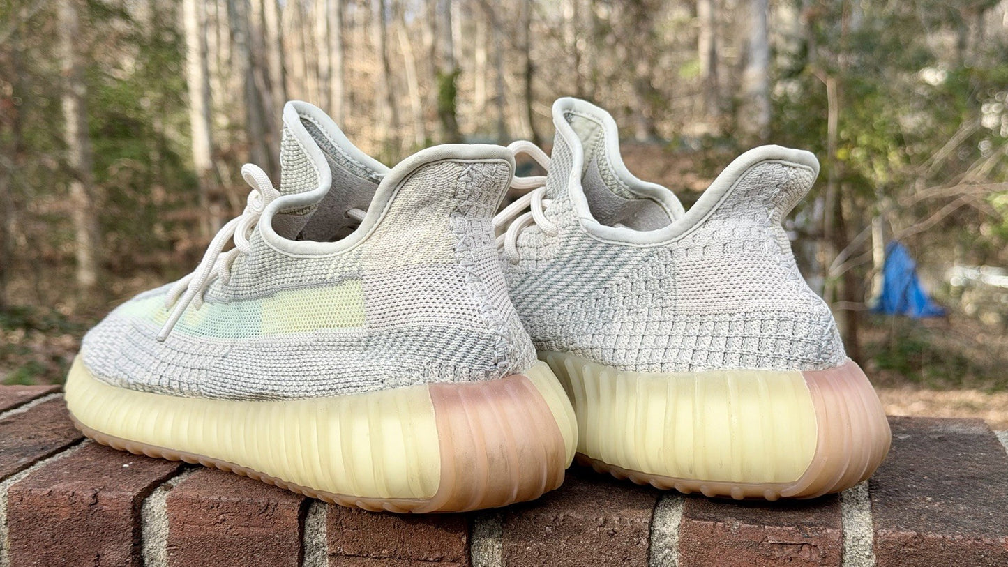 adidas Yeezy Boost 350 V2 Citrin Non-Reflective / Men's Size 12 / No Box