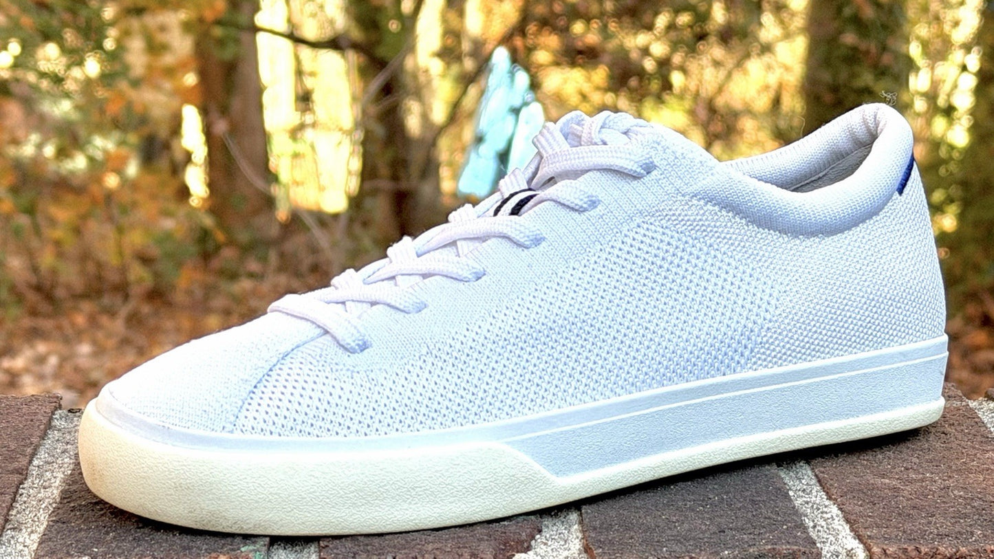 Rothy’s Bright White 038-017 The Lace Up Sneaker New US Women 7.5