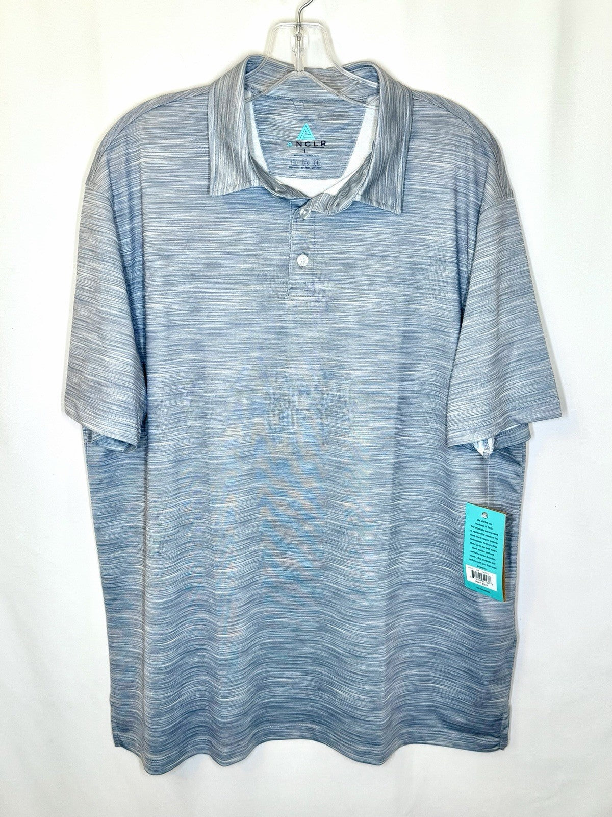 Anglr Fishing Gear Men’s Short Sleeve Performance Polo / Griffin  / Size Large