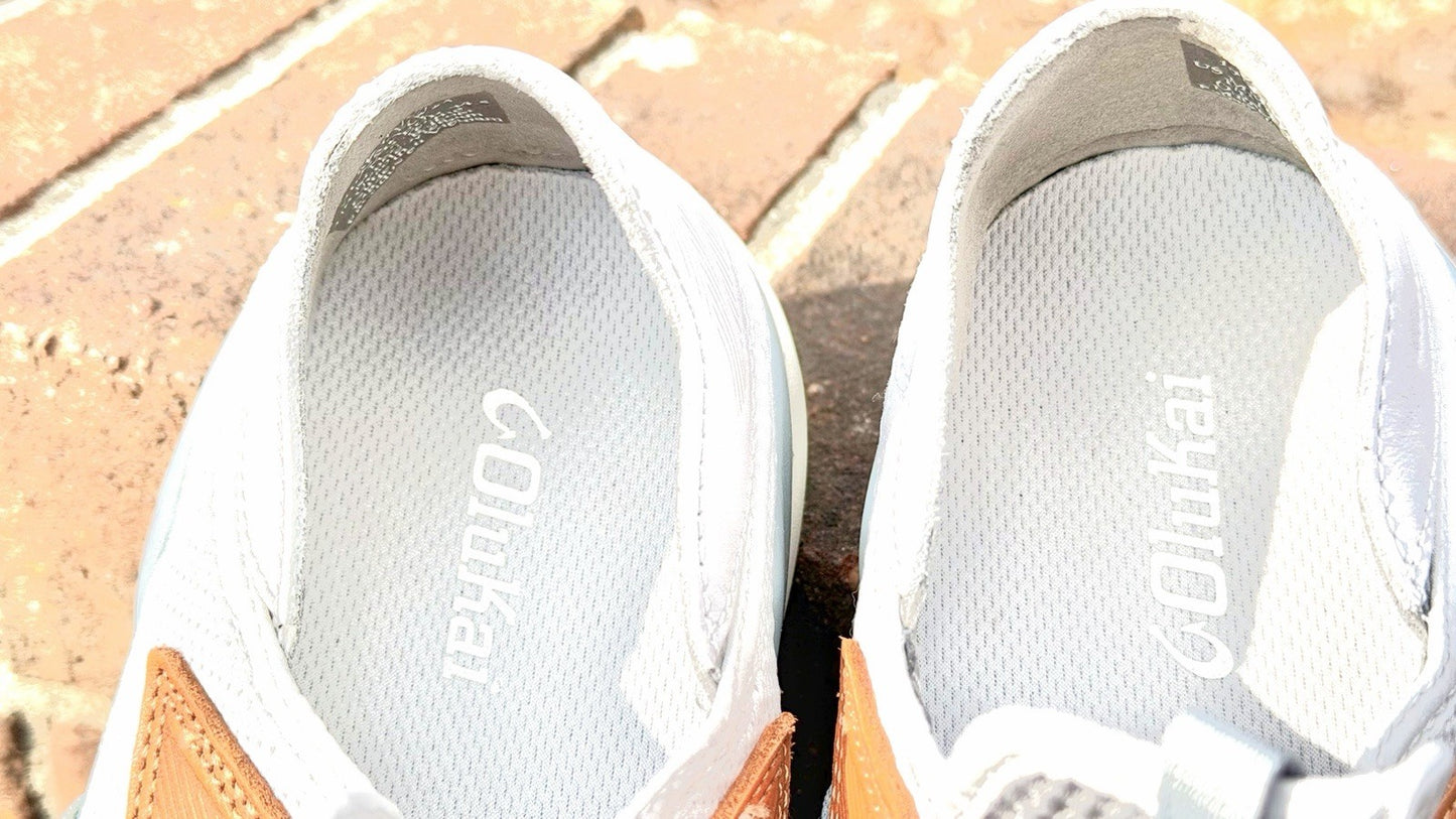 Olukai Mio Li Convertible Mesh Sneaker /Mist Grey-Poi / Men’s 11.5 / Retail $130
