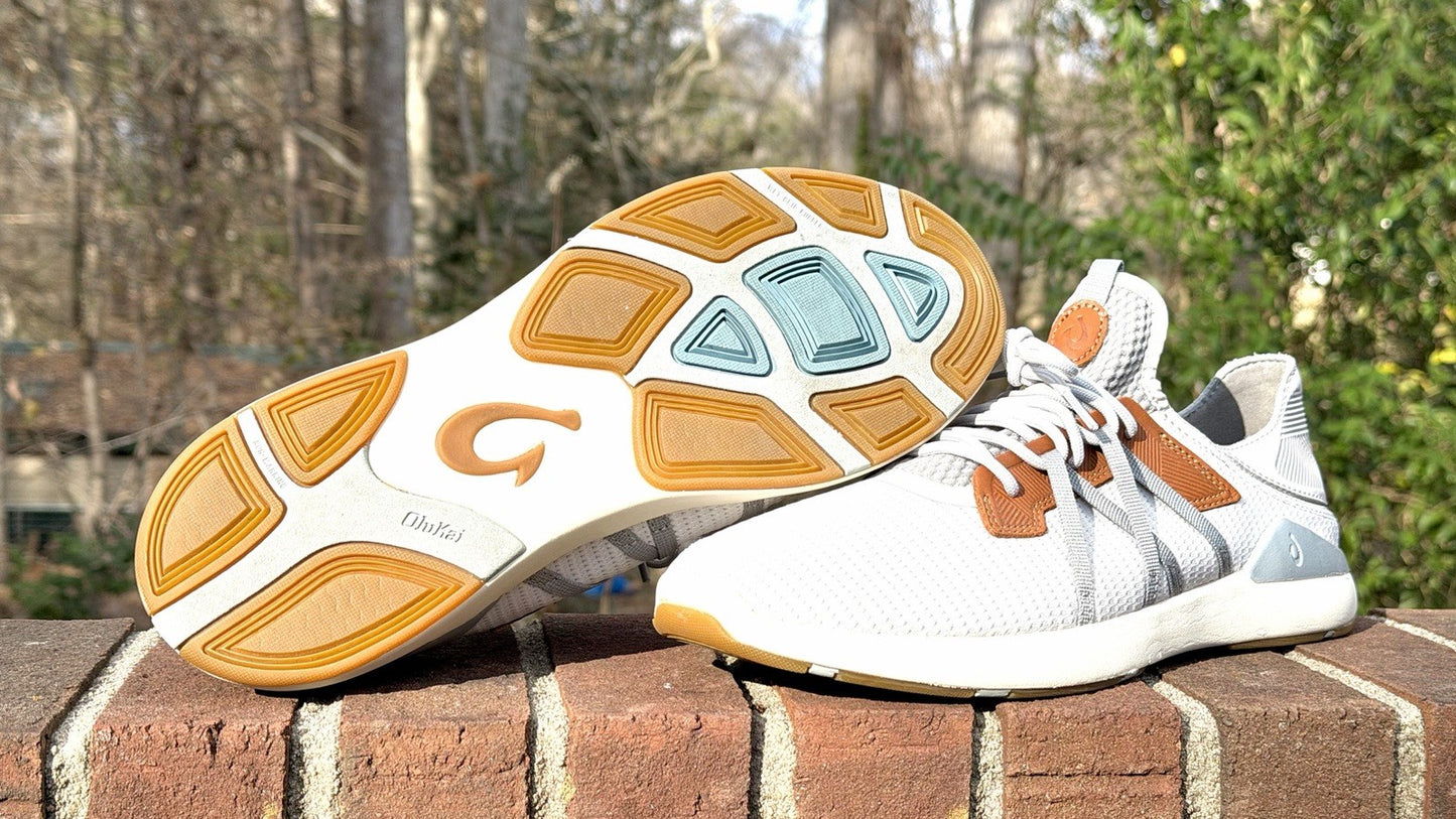 Olukai Mio Li Convertible Mesh Sneaker /Mist Grey-Poi / Men’s 11.5 / Retail $130