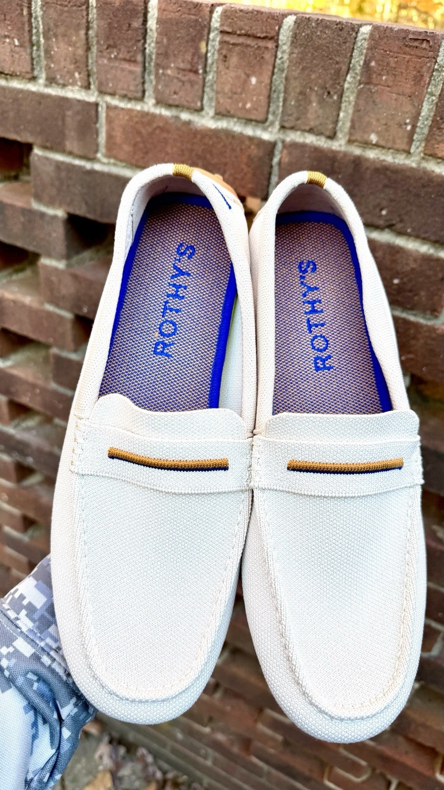 Rothy's The Driver Loafer / Oxford Cream / Women’s Size 12 / $189 Retail