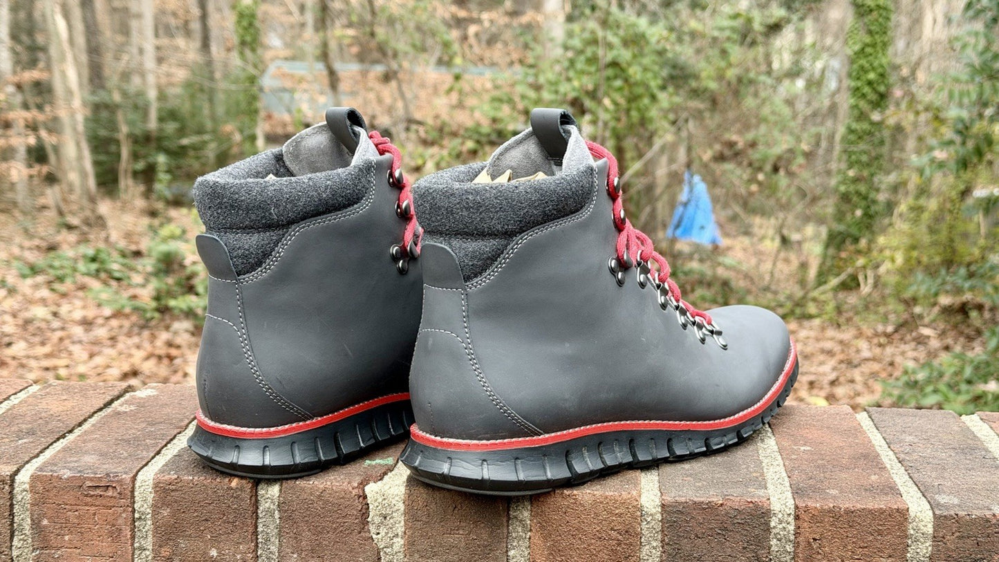 COLE HAAN ZERØGRAND Men's Size 11 Leather Water Resistant Hiking Boots $150 New