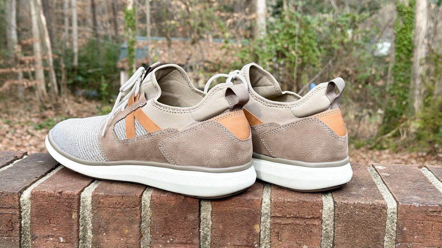 Florsheim Venture Knit Plain Toe Sneaker / Men’s Size 13W / Mushroom/ Worn Once!
