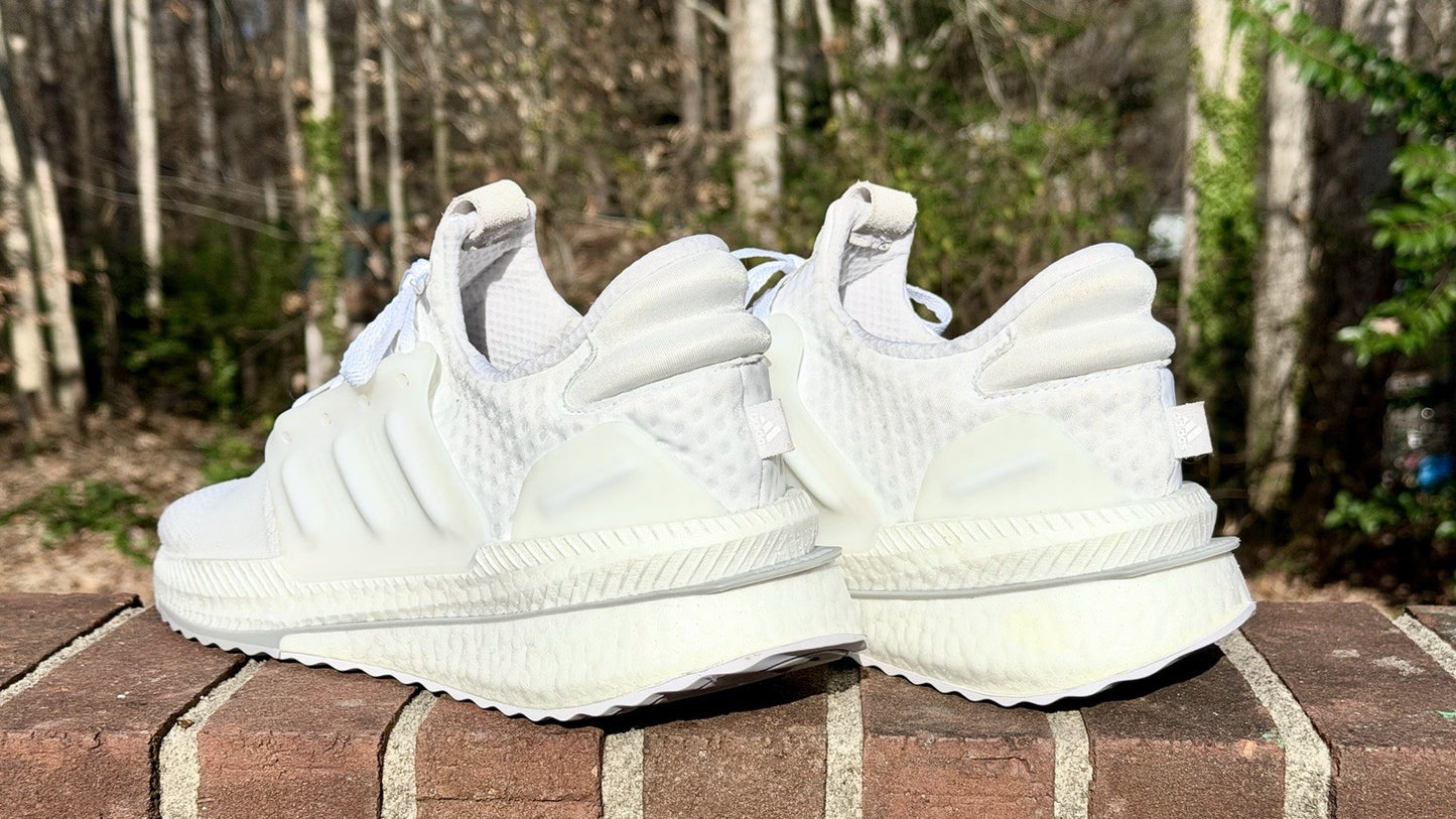 Adidas X_PLR Boost Men's Size 12 Triple White Running Shoes (HP3130)