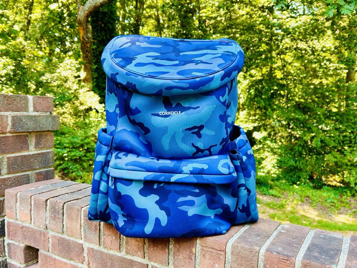 Corkcicle Lotus Backpack Cooler (Navy Camo) | Used Twice | $179 Retail | Clean!!