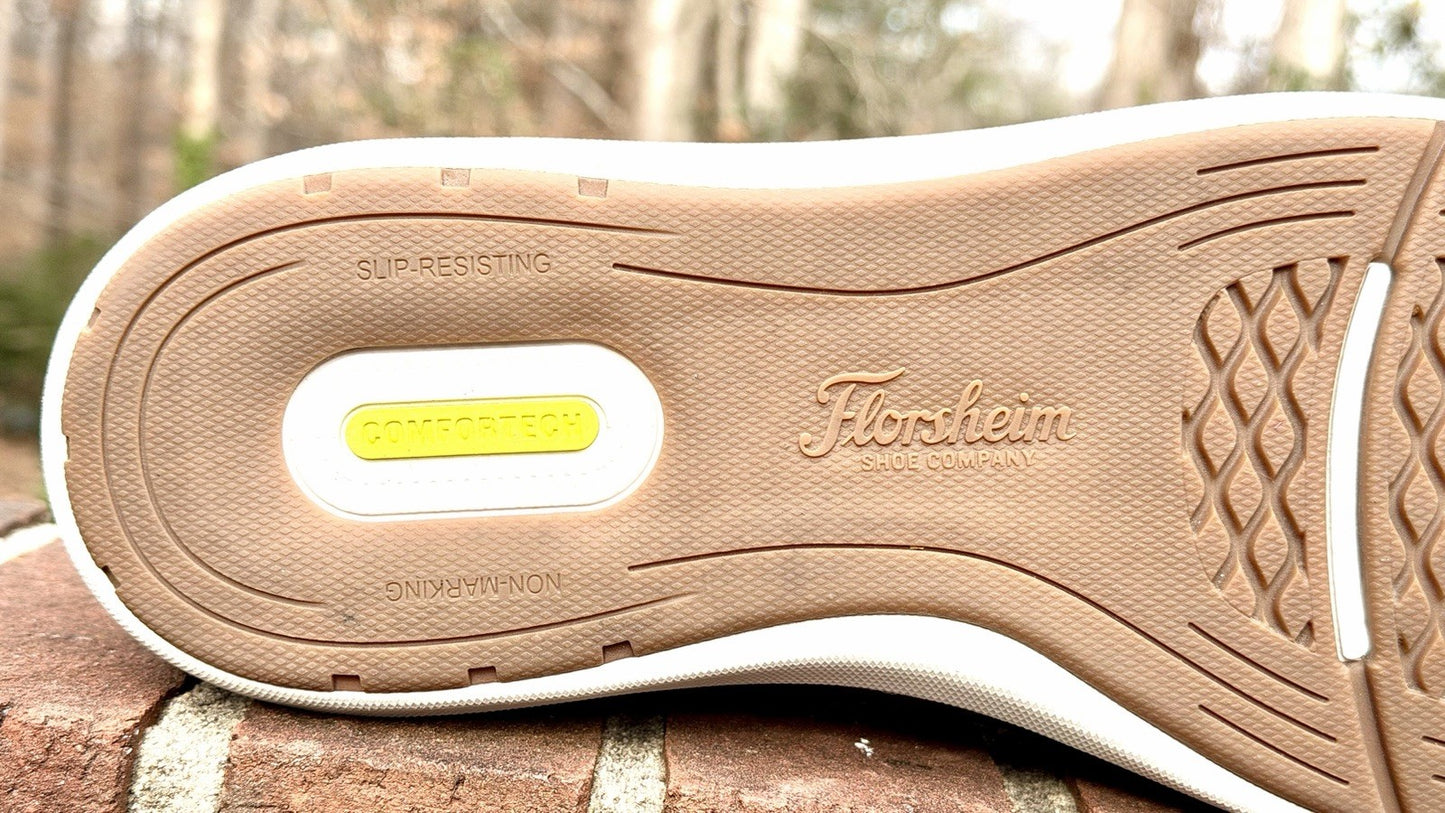 Florsheim Venture Knit Plain Toe Sneaker / Men’s Size 13W / Mushroom/ Worn Once!