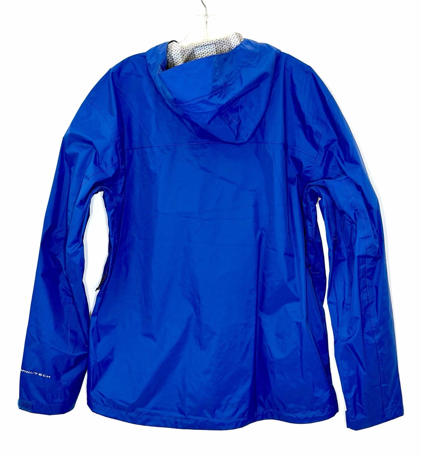 Columbia Men’s Evapouration Omni-Tech Rain Jacket / Super Blue / Size Large