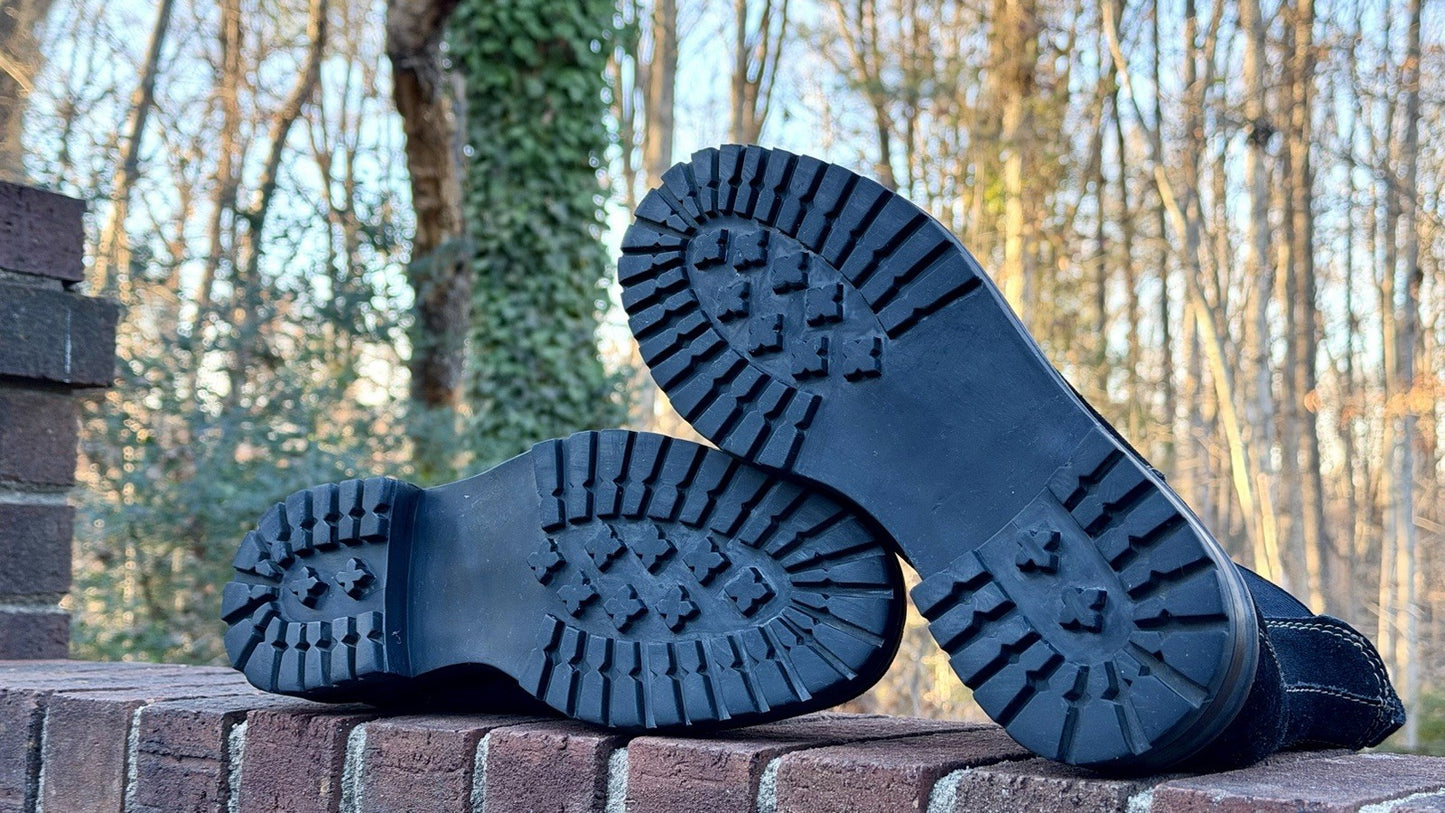 CREVO Douro Men's U.S. Size 11 Black Chelsea Boots Worn Twice The Deep Cleaned