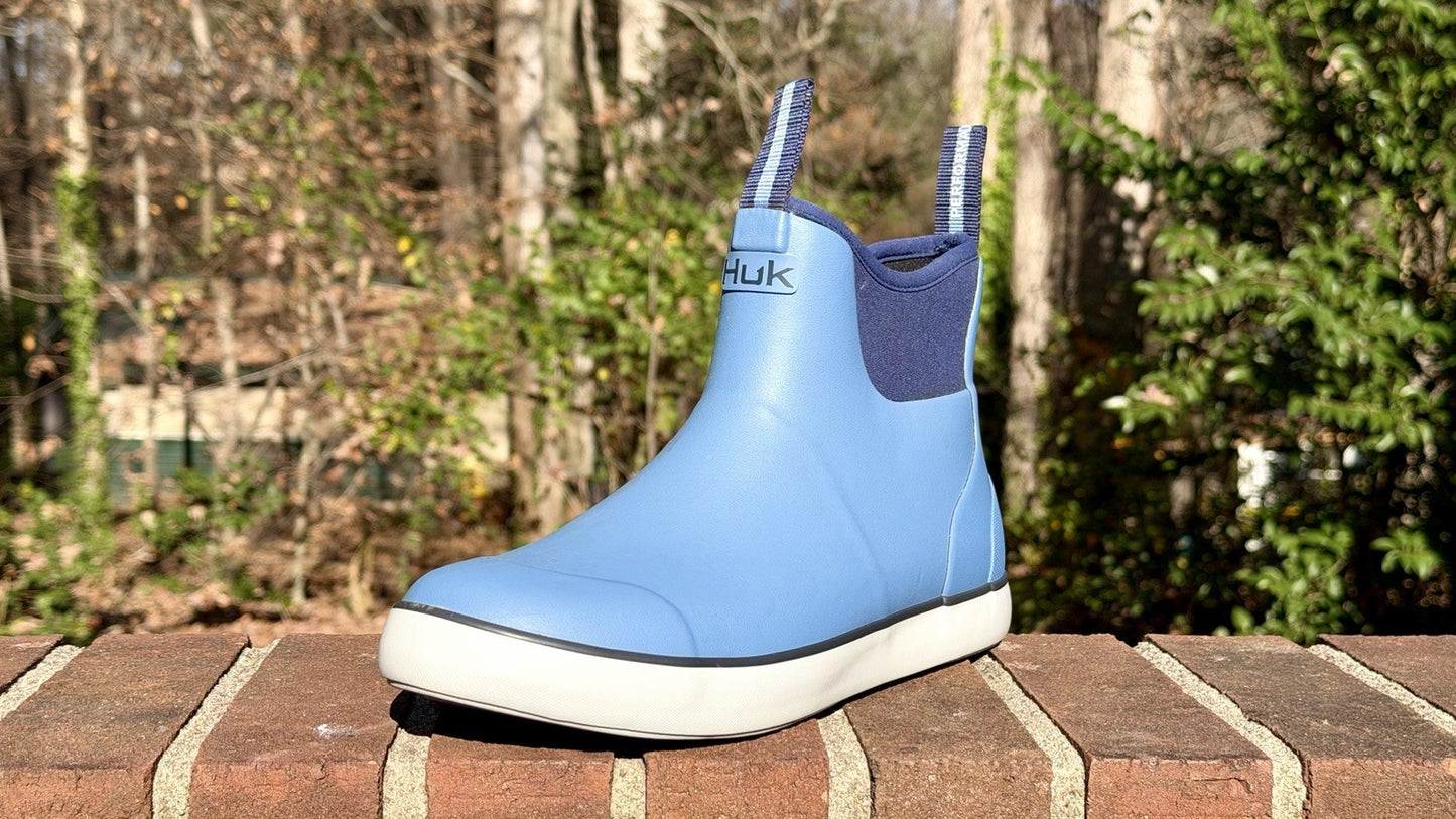 Huk Fishing Boots Rogue Wave Mens Size 9 Blue / Sargasso Sea H8021007-409 NWOB