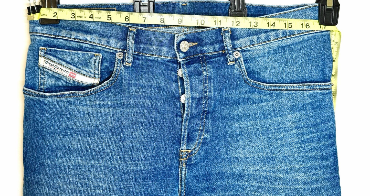 Mens Diesel 2005 D-FINING 09D45 Stretch Tapered Blue Jeans W32 L28