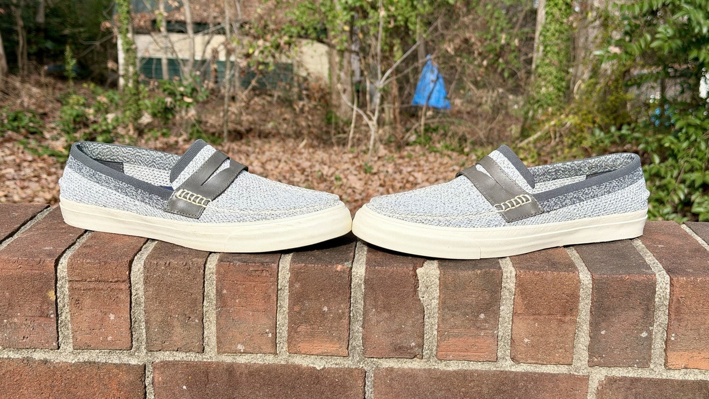 Cole Haan Pinch Weekender LX StitchLite Penny Loafer Light Grey Men’s Size 11.5
