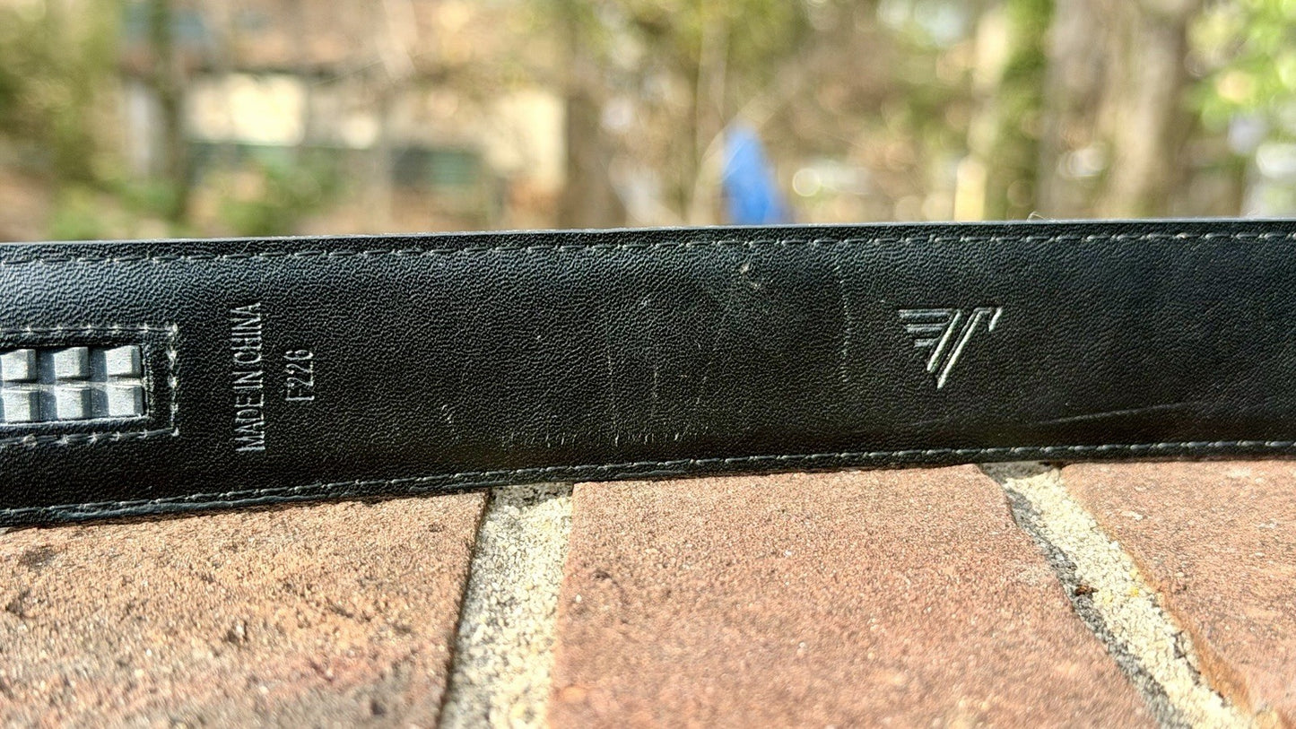 Mission Belt TWENTYFOUR / 40MM / Size M / Gold Buckle With Black Leather Band