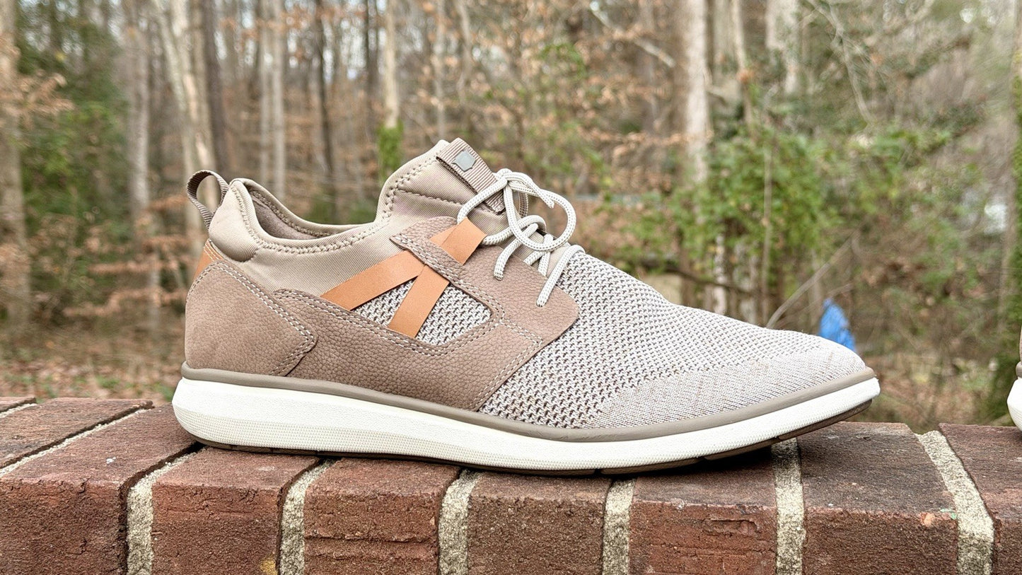 Florsheim Venture Knit Plain Toe Sneaker / Men’s Size 13W / Mushroom/ Worn Once!