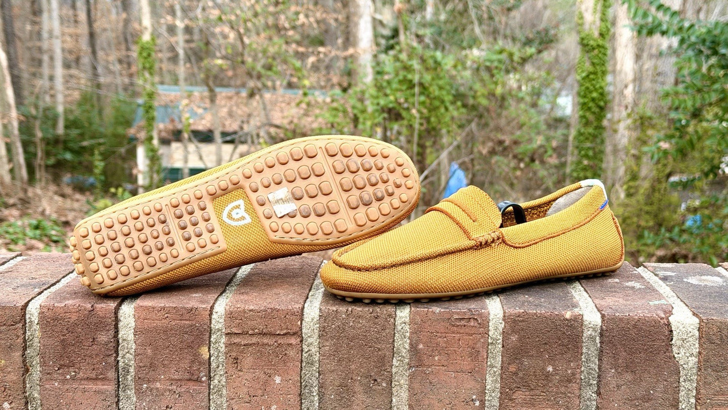 Rothy's The Driver Driving Loafer Slip On Flat Cognac Women's 8.5 US (Worn Once)