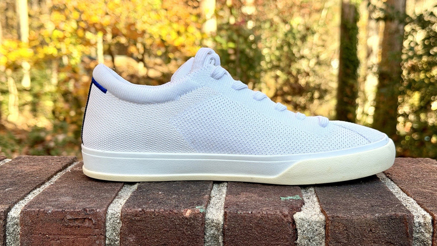 Rothy’s Bright White 038-017 The Lace Up Sneaker New US Women 7.5