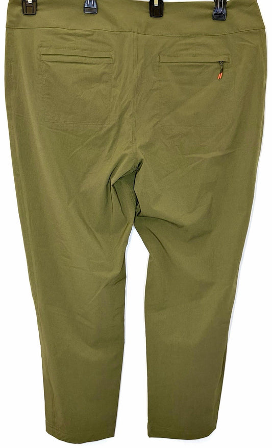 Orvis Wonder Ripstop Ankle Tech Pants / Women’s Size 20 / Tarragon / New w/tags