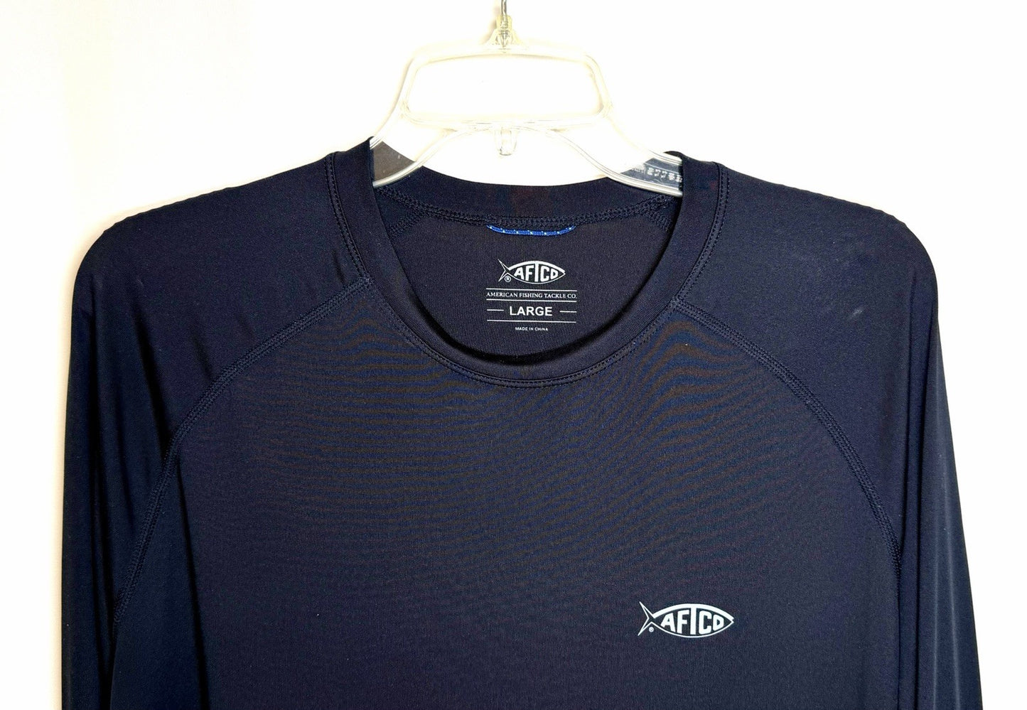 AFTCO Samurai 2 Sun Protection Long Sleeve Shirt / Black / Men’s Large
