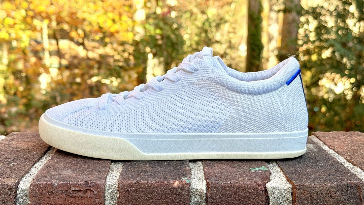 Rothy’s Bright White 038-017 The Lace Up Sneaker New US Women 7.5