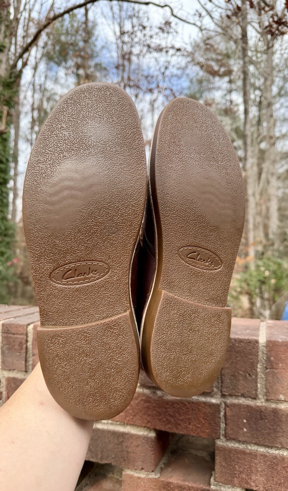 Clarks Originals Men's Brown Leather Gum Sole Desert Boots Shoes US 10.5 M Ankle