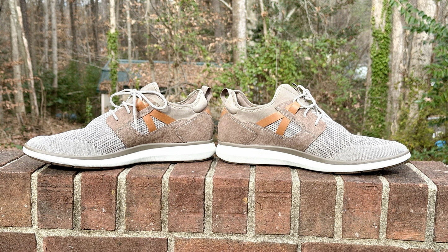 Florsheim Venture Knit Plain Toe Sneaker / Men’s Size 13W / Mushroom/ Worn Once!