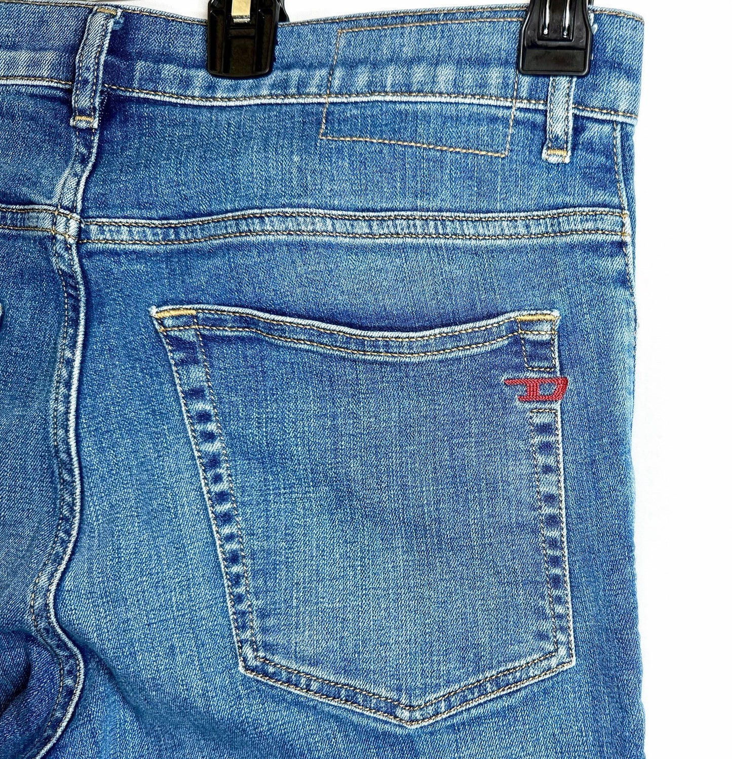 Mens Diesel 2005 D-FINING 09D45 Stretch Tapered Blue Jeans W32 L28