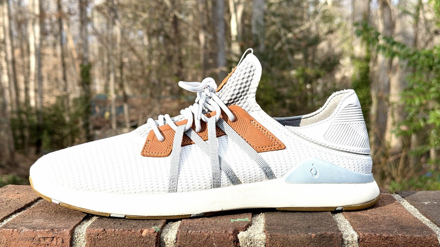 Olukai Mio Li Convertible Mesh Sneaker /Mist Grey-Poi / Men’s 11.5 / Retail $130
