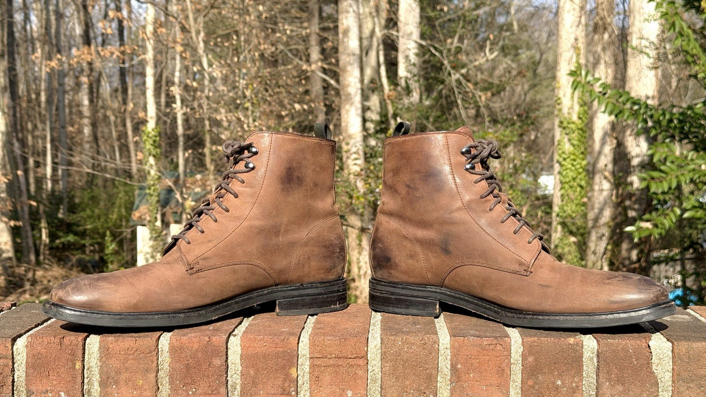 Cole Haan Wagner Grand Plain Toe Boots / Men’s Size 12 / Waterproof / C31558