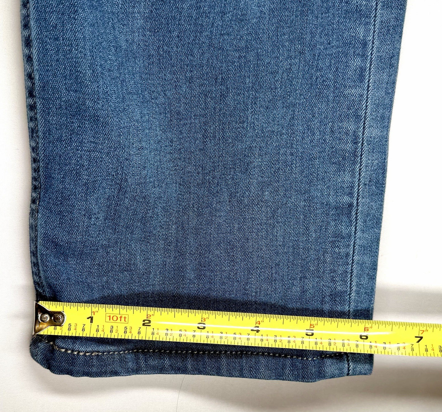 Paige Federal Jeans / Mens Size 34x30 / Blue Denim Stretch Slim Straight Leg