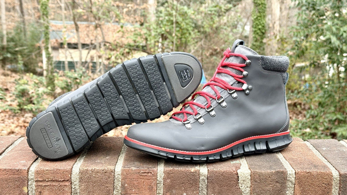 COLE HAAN ZERØGRAND Men's Size 11 Leather Water Resistant Hiking Boots $150 New