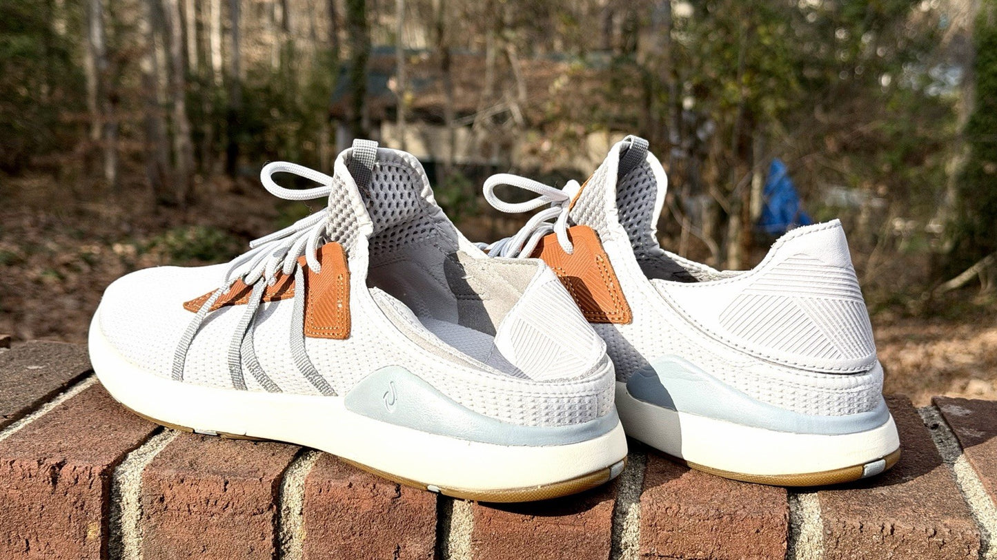 Olukai Mio Li Convertible Mesh Sneaker /Mist Grey-Poi / Men’s 11.5 / Retail $130
