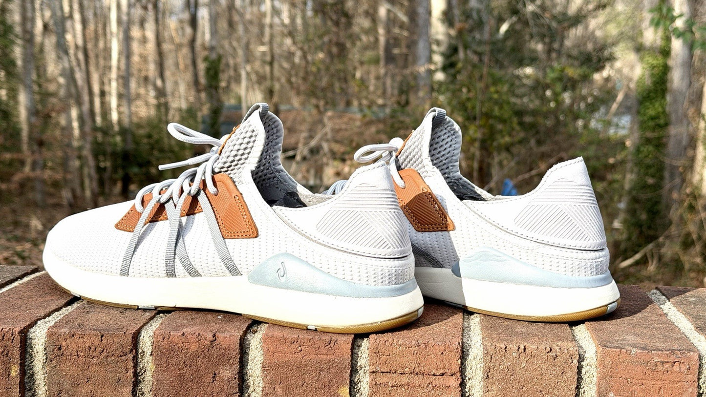 Olukai Mio Li Convertible Mesh Sneaker /Mist Grey-Poi / Men’s 11.5 / Retail $130