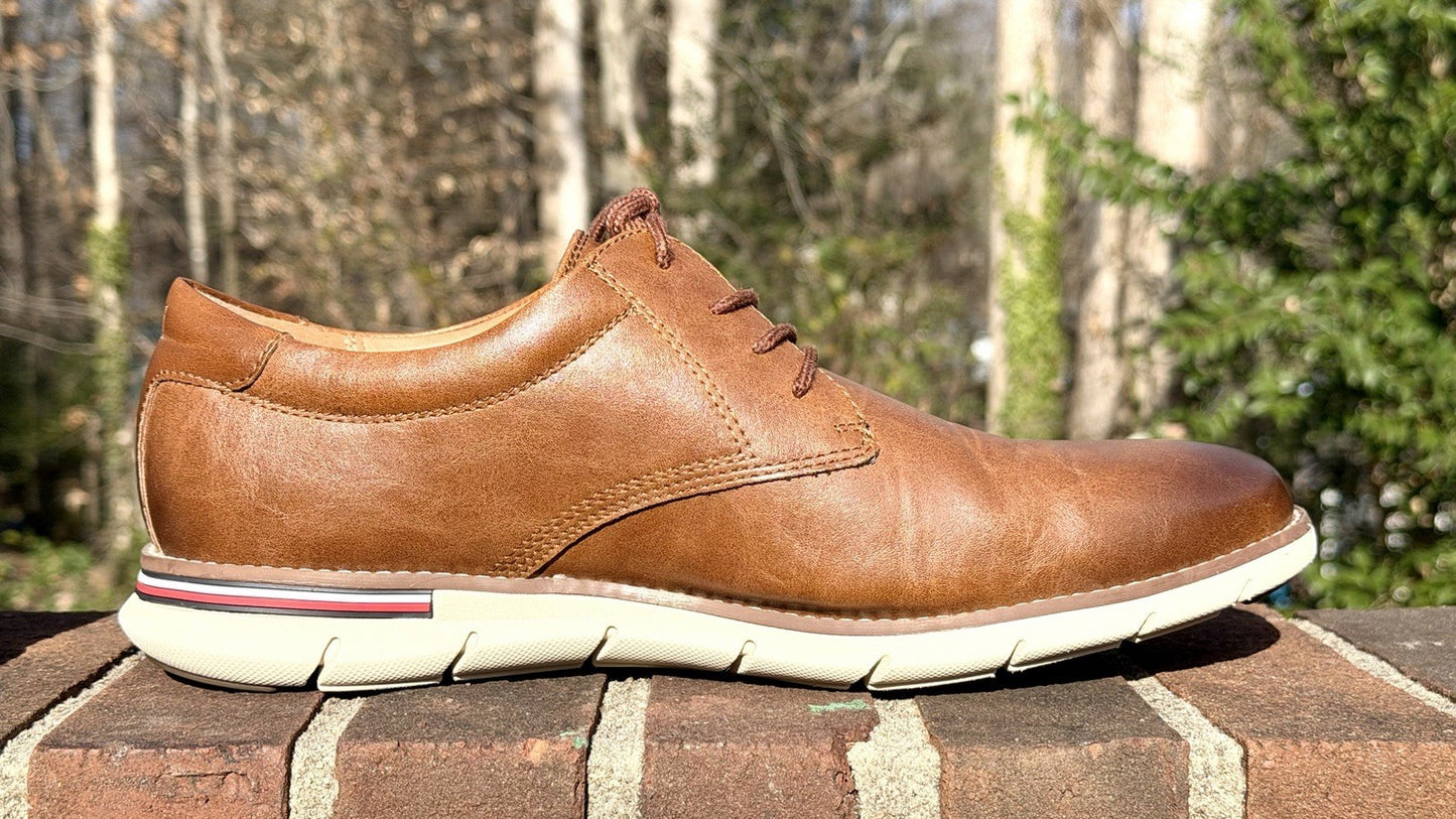 Tommy Hilfiger Men's Warren Oxford Shoes (Cognac) / Size 11.5 M Size / Worn Once