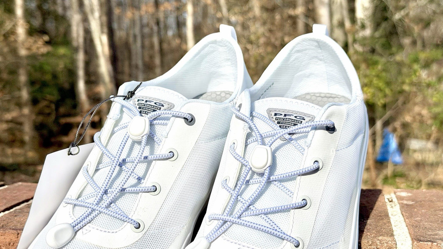 NWT Columbia Men's Bonehead PFG, White/Columbia Grey / Size 11.5 / New