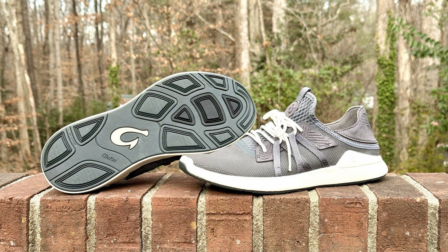 New Without Box Olukai Holo /Convertible Mesh / Dark Shadow - Grey / Men's 8.5