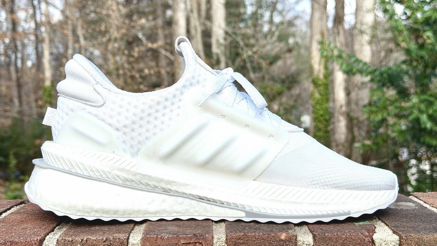 Adidas X_PLR Boost Men's Size 12 Triple White Running Shoes (HP3130)