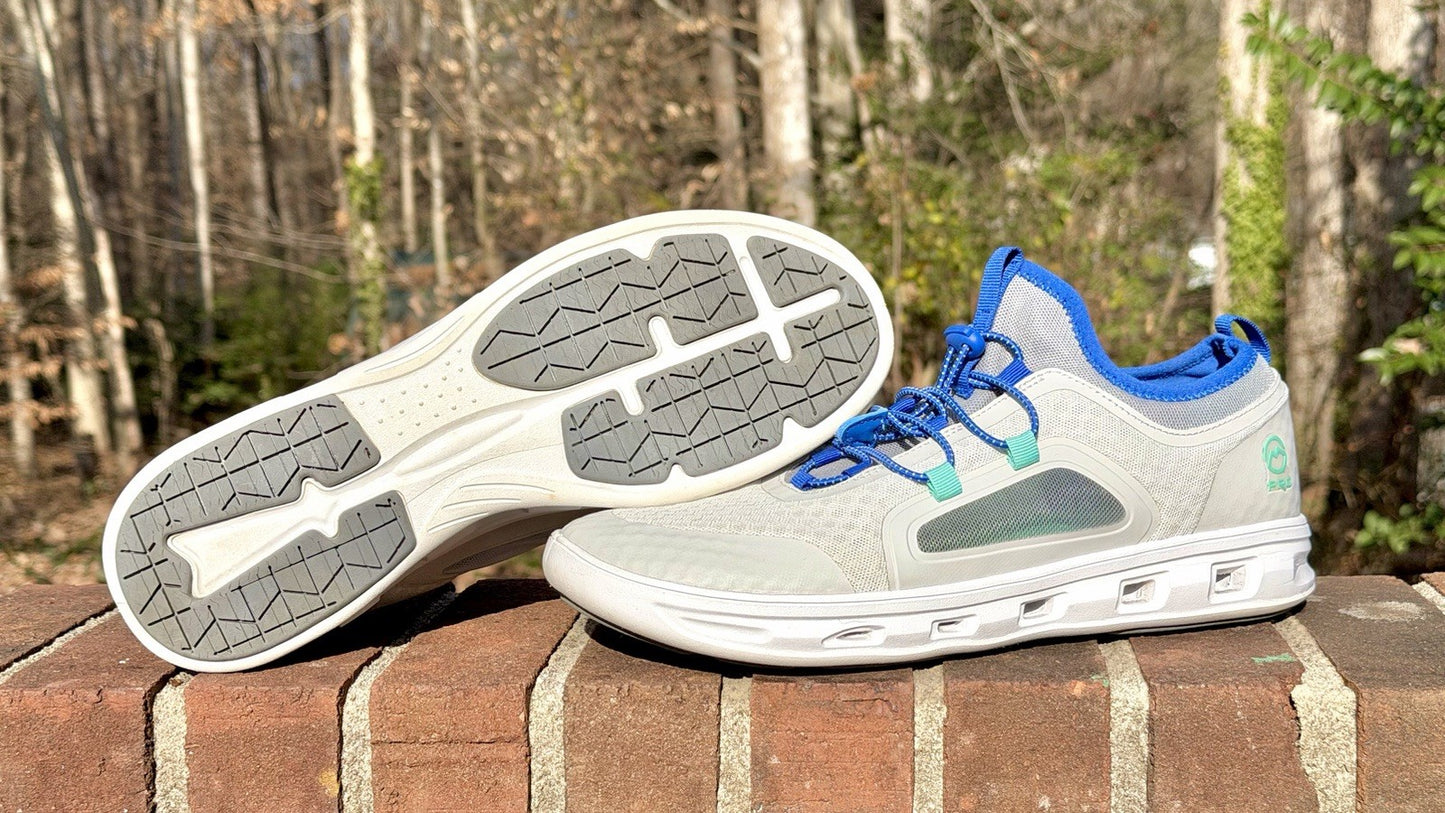 Magellan Outdoors Pro Fish Men's Angler 2.0 Boat Shoes Mens Size 11 White & Blue