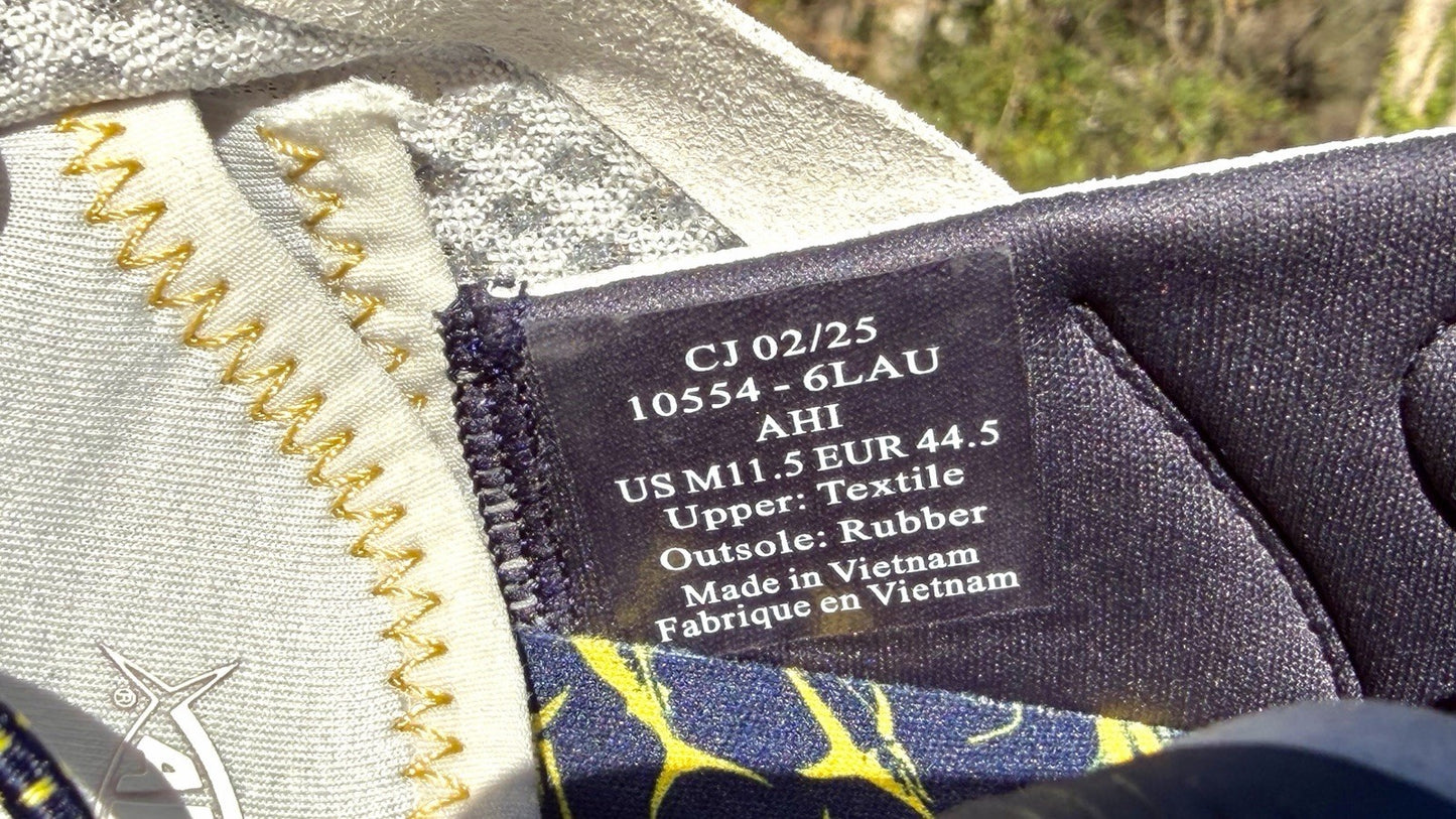 RARE Olukai x AFTCO Ahi Performance Marine Shoes Men 11.5 / Limited Edition Only