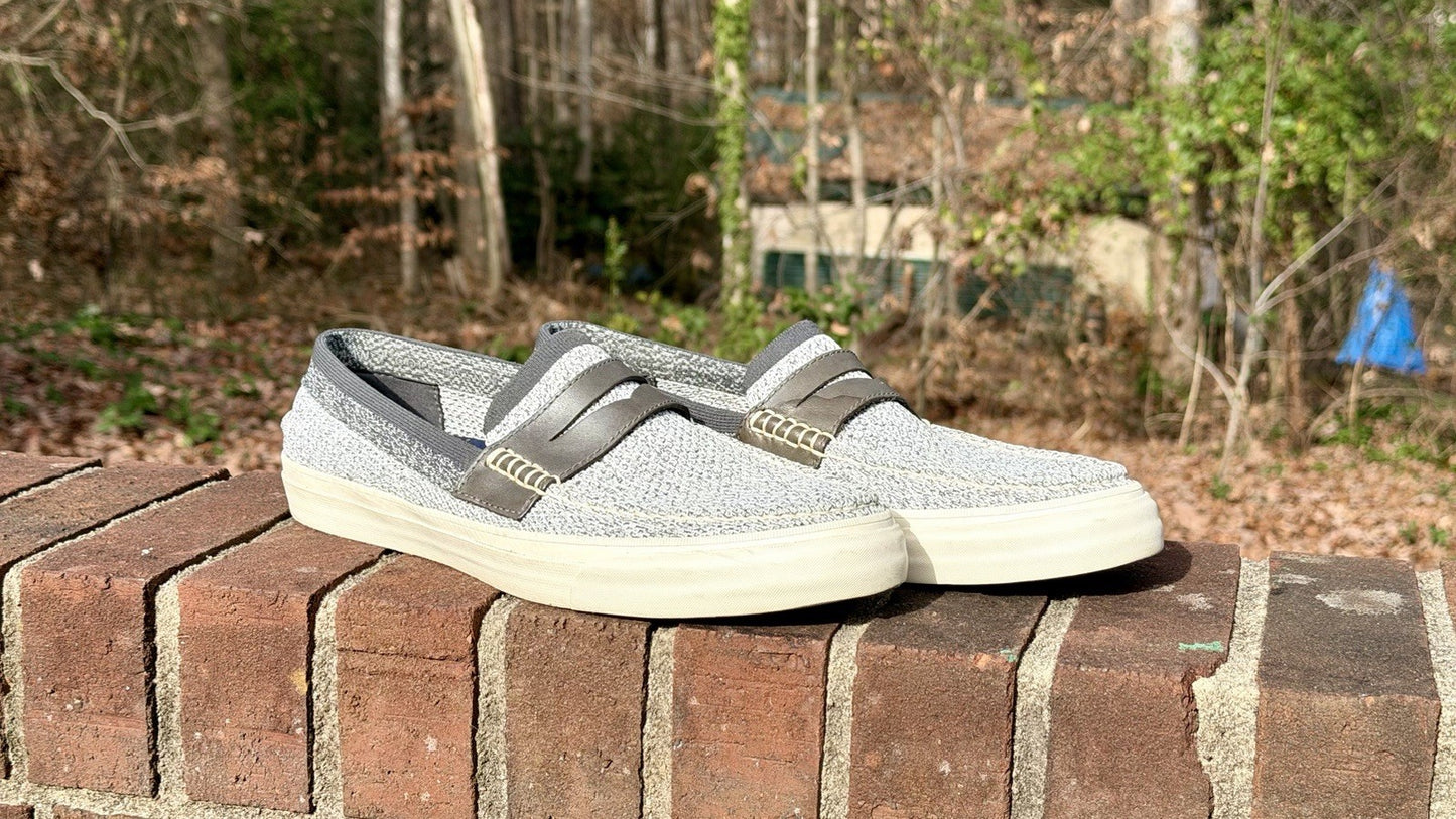 Cole Haan Pinch Weekender LX StitchLite Penny Loafer Light Grey Men’s Size 11.5