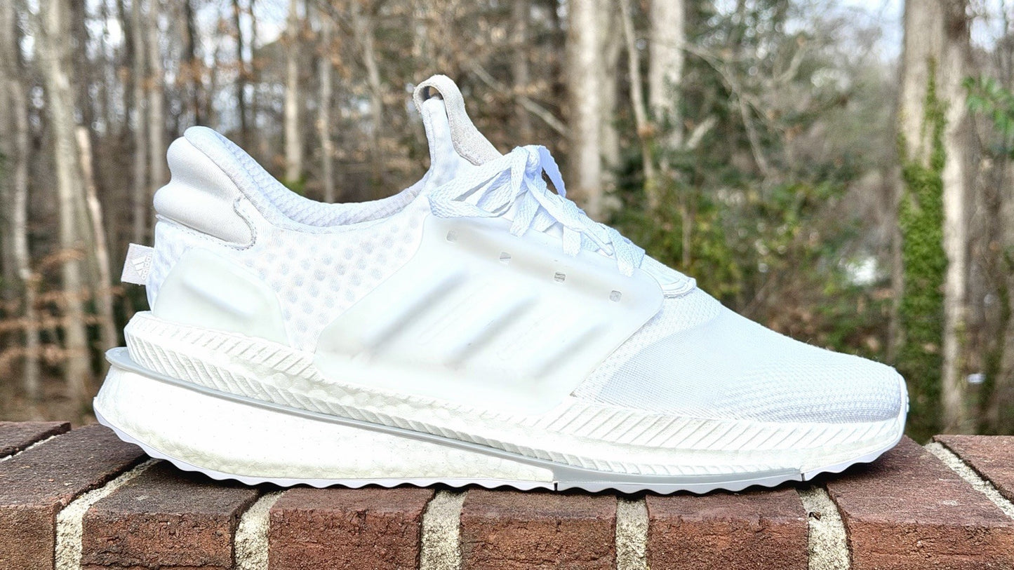 Adidas X_PLR Boost Men's Size 12 Triple White Running Shoes (HP3130)