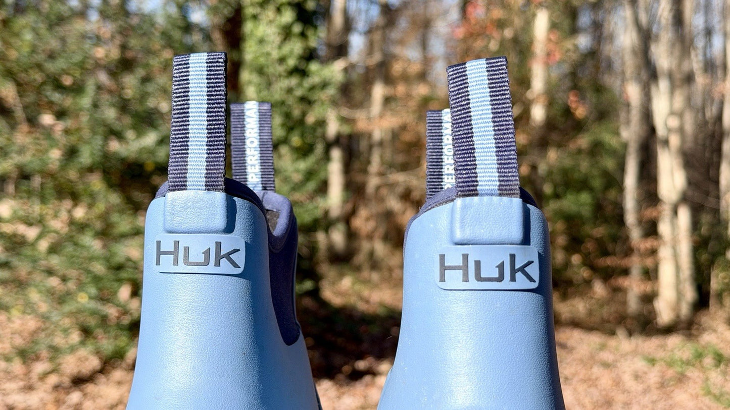 Huk Fishing Boots Rogue Wave Mens Size 9 Blue / Sargasso Sea H8021007-409 NWOB