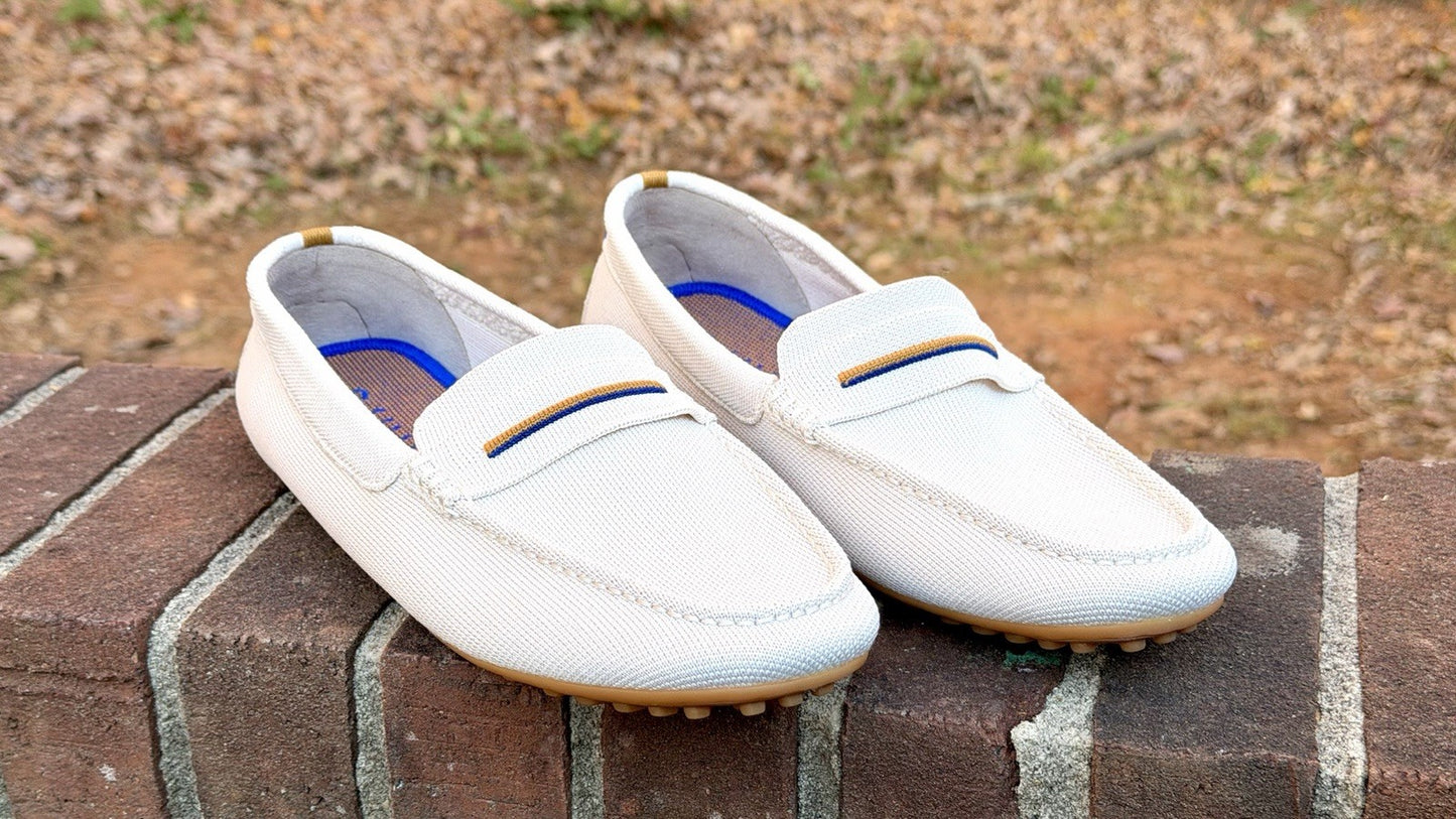 Rothy's The Driver Loafer / Oxford Cream / Women’s Size 12 / $189 Retail