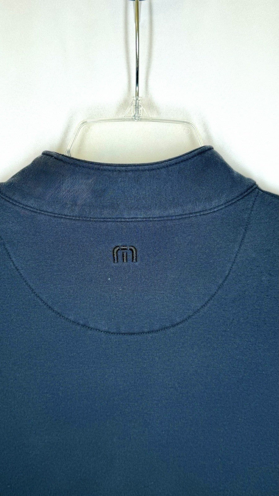 Travis Mathew Full Zip Jacket Mock Neck Sweatshirt Black Men’s XL Golf