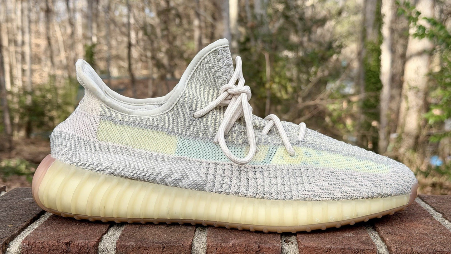 adidas Yeezy Boost 350 V2 Citrin Non-Reflective / Men's Size 12 / No Box
